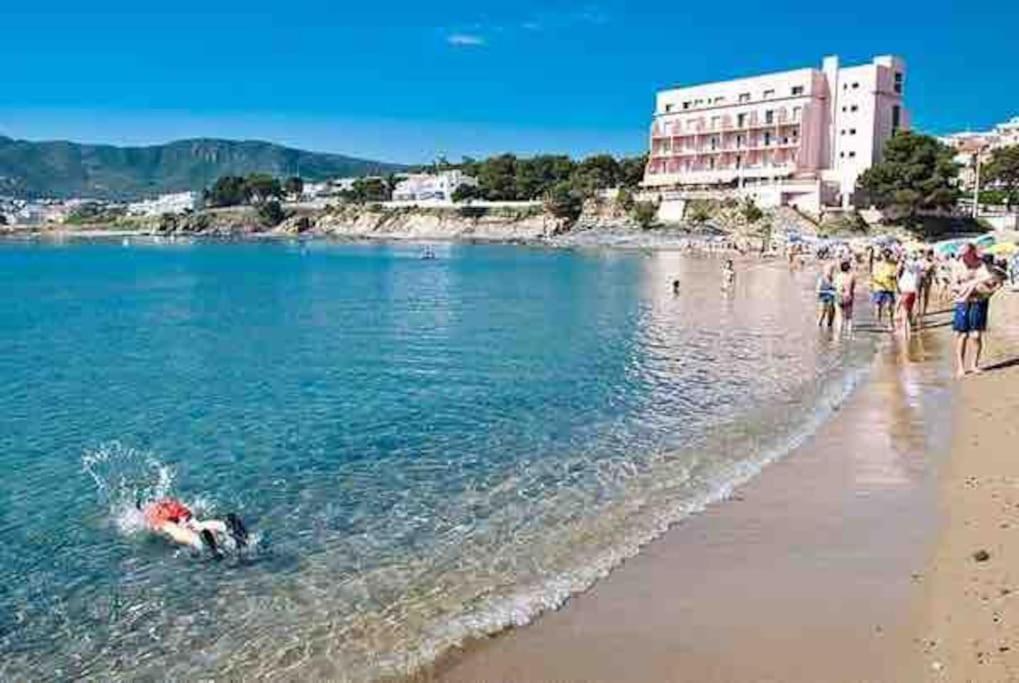 Apartamento Con Piscina En Llanca Luaran gambar